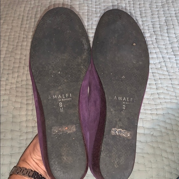 AMALFI SUEDE AND EELSKIN BALLET FLATS - Picture 7 of 7